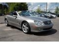 2004 Pewter Silver Metallic Mercedes-Benz SL 500 Roadster  photo #3