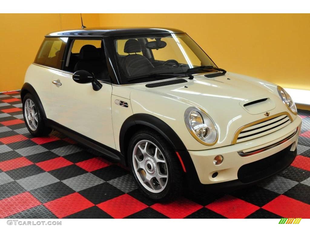 2005 Cooper S Hardtop - Pepper White / Panther Black photo #1