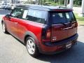 2009 Nightfire Red Metallic Mini Cooper Clubman  photo #2