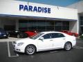 White Diamond Tricoat - Malibu LTZ Sedan Photo No. 1
