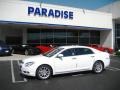 2010 White Diamond Tricoat Chevrolet Malibu LTZ Sedan  photo #1