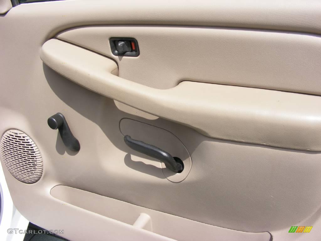2005 Silverado 1500 LS Extended Cab - Summit White / Tan photo #15