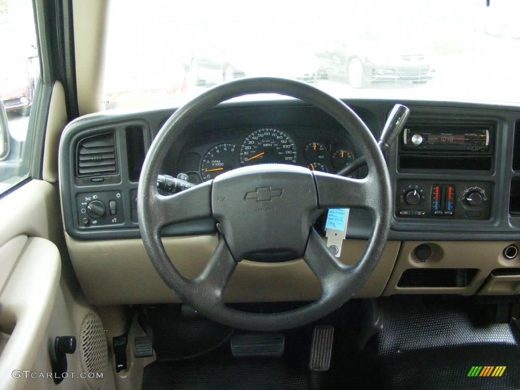 2005 Silverado 1500 LS Extended Cab - Summit White / Tan photo #19