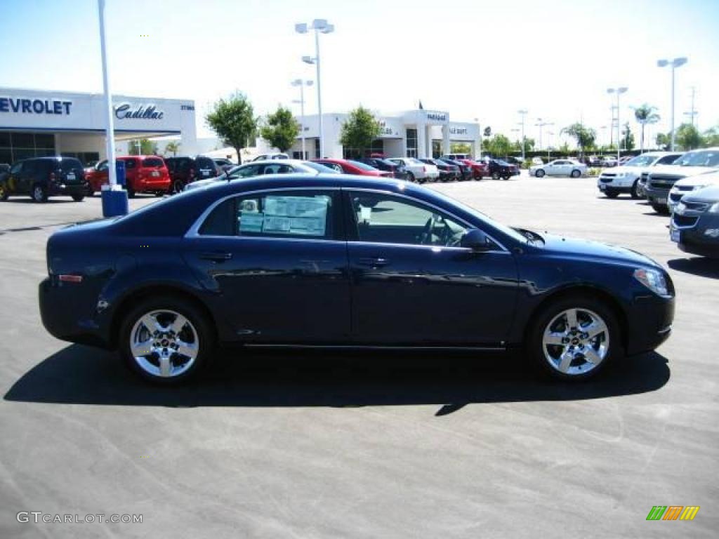 2010 Malibu LT Sedan - Imperial Blue Metallic / Ebony photo #7
