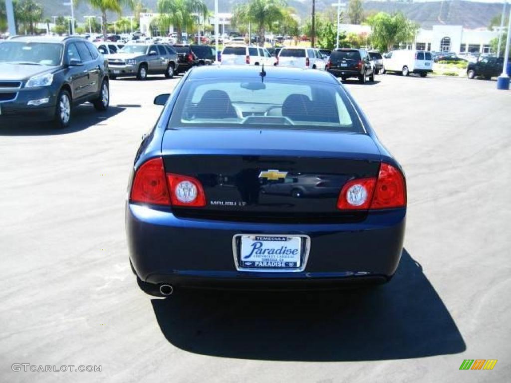 2010 Malibu LT Sedan - Imperial Blue Metallic / Ebony photo #8