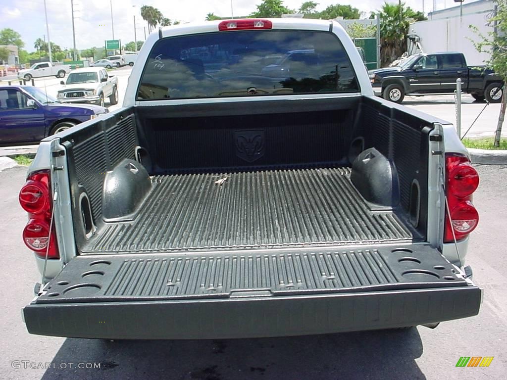 2007 Ram 1500 SLT Quad Cab - Bright Silver Metallic / Medium Slate Gray photo #5