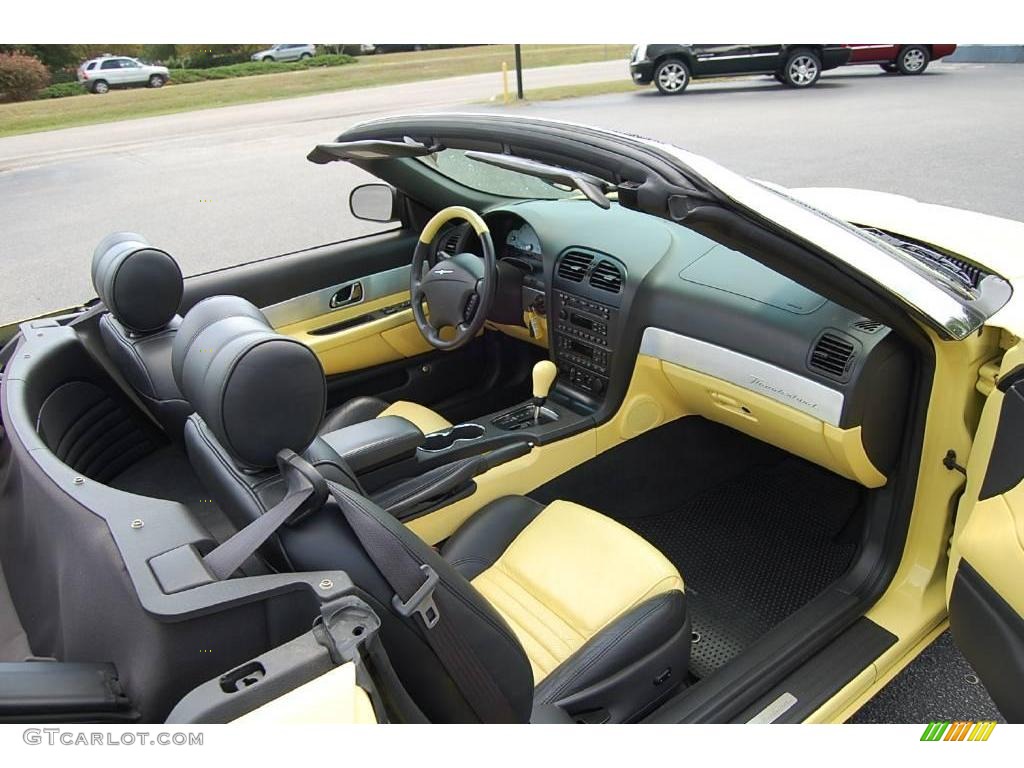 2002 Thunderbird Premium Roadster - Inspiration Yellow / Inspiration Yellow photo #14