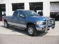 Atlantic Blue Pearl 2003 Dodge Ram 2500 Laramie Quad Cab 4x4