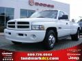Bright White 2001 Dodge Ram 3500 Sport Quad Cab Dually