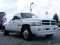 2001 Bright White Dodge Ram 3500 Sport Quad Cab Dually  photo #7