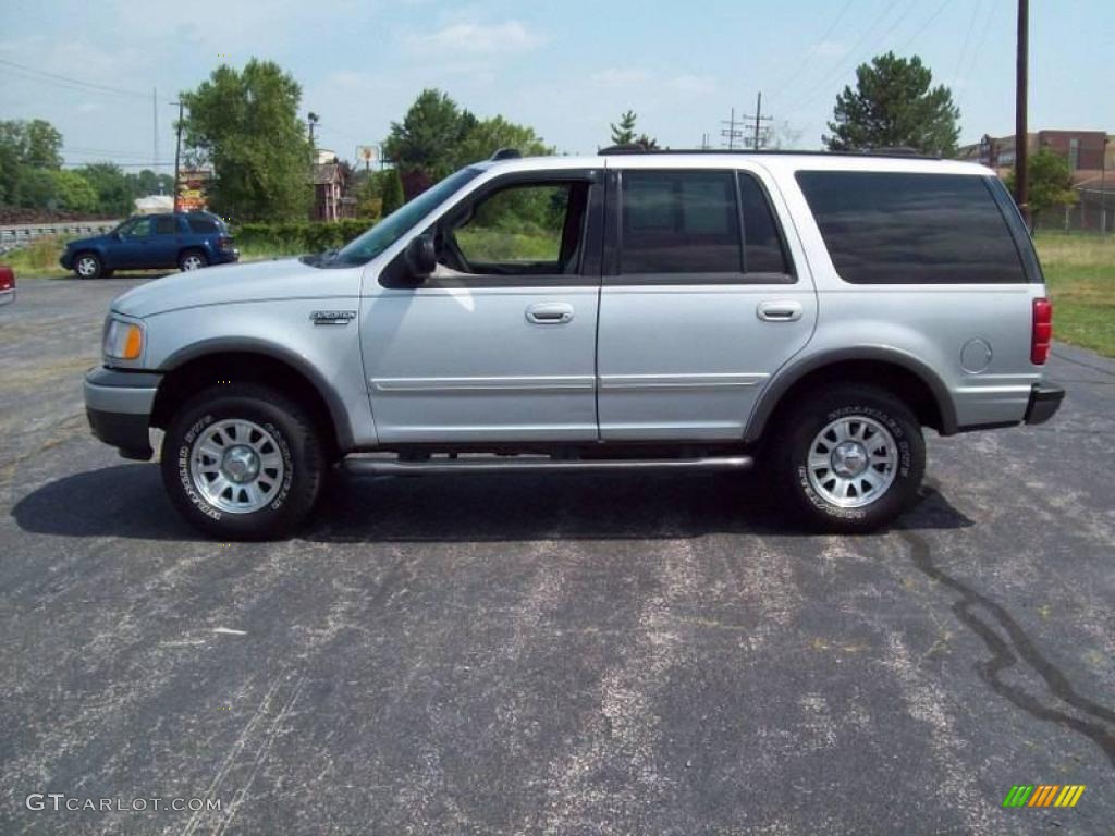 2000 Expedition XLT 4x4 - Silver Metallic / Medium Graphite photo #5
