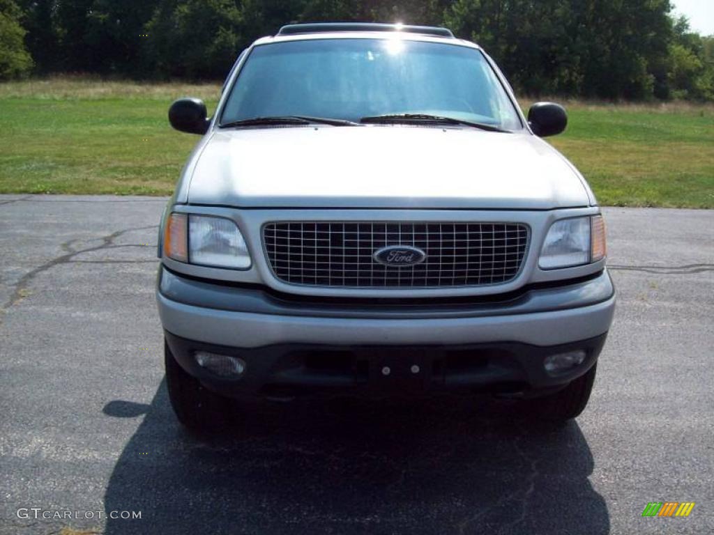 2000 Expedition XLT 4x4 - Silver Metallic / Medium Graphite photo #8