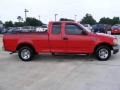 2000 Bright Red Ford F150 XL Extended Cab  photo #2