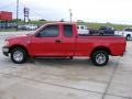 2000 Bright Red Ford F150 XL Extended Cab  photo #6