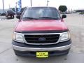 2000 Bright Red Ford F150 XL Extended Cab  photo #8