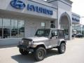 2001 Silverstone Metallic Jeep Wrangler Sport 4x4  photo #1