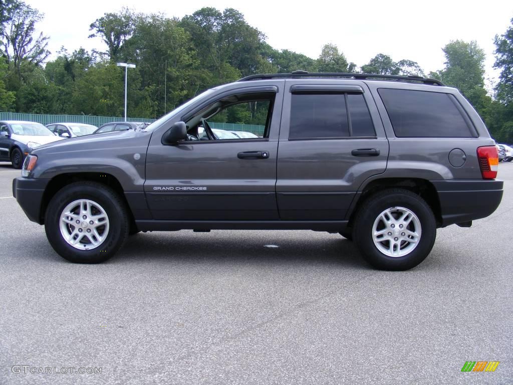 2004 Grand Cherokee Laredo 4x4 - Graphite Metallic / Dark Slate Gray photo #2