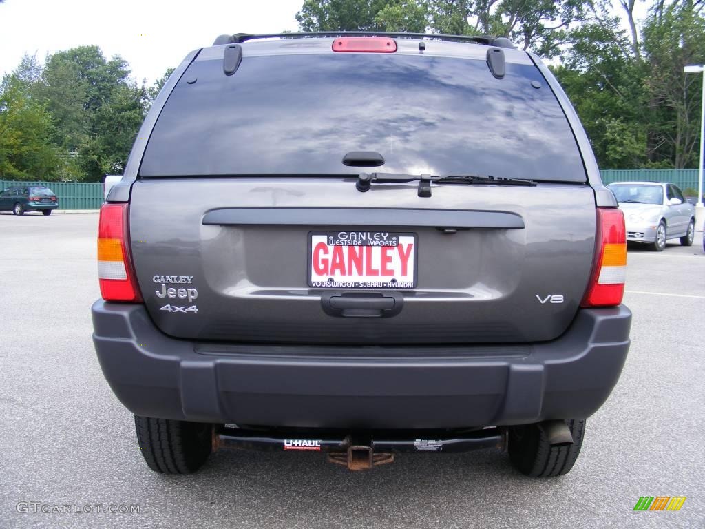 2004 Grand Cherokee Laredo 4x4 - Graphite Metallic / Dark Slate Gray photo #4