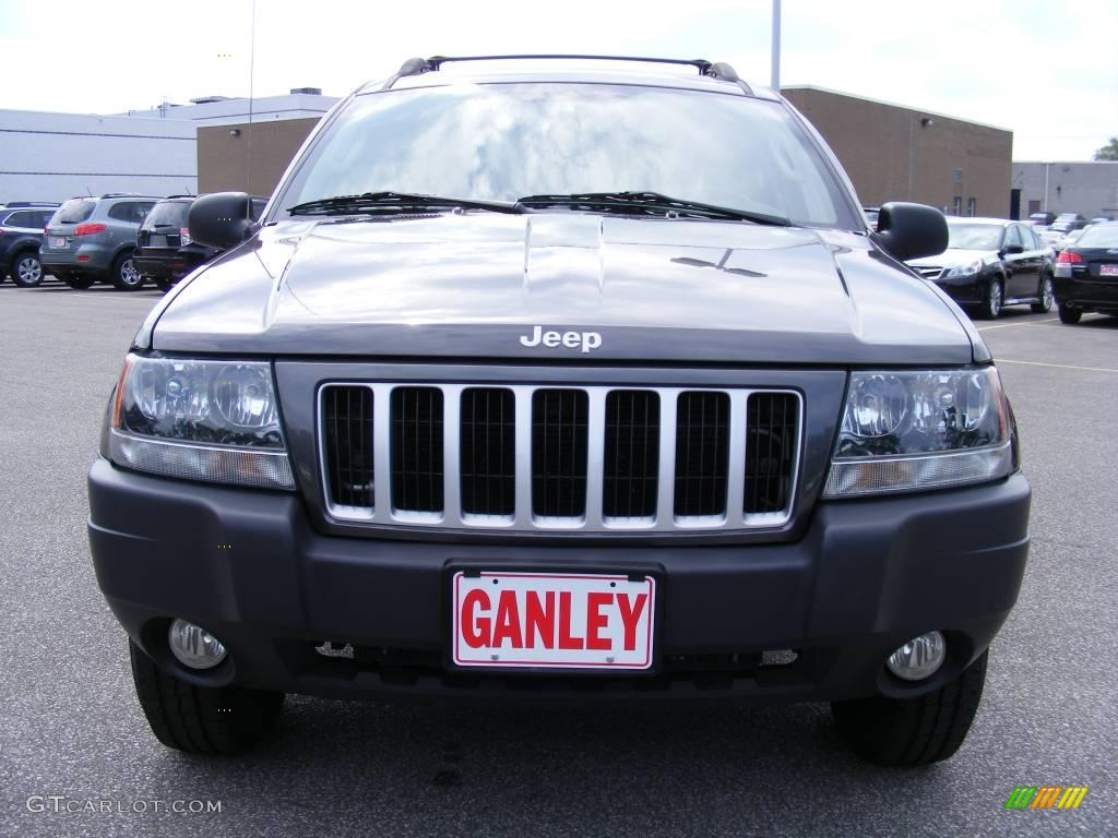 2004 Grand Cherokee Laredo 4x4 - Graphite Metallic / Dark Slate Gray photo #8