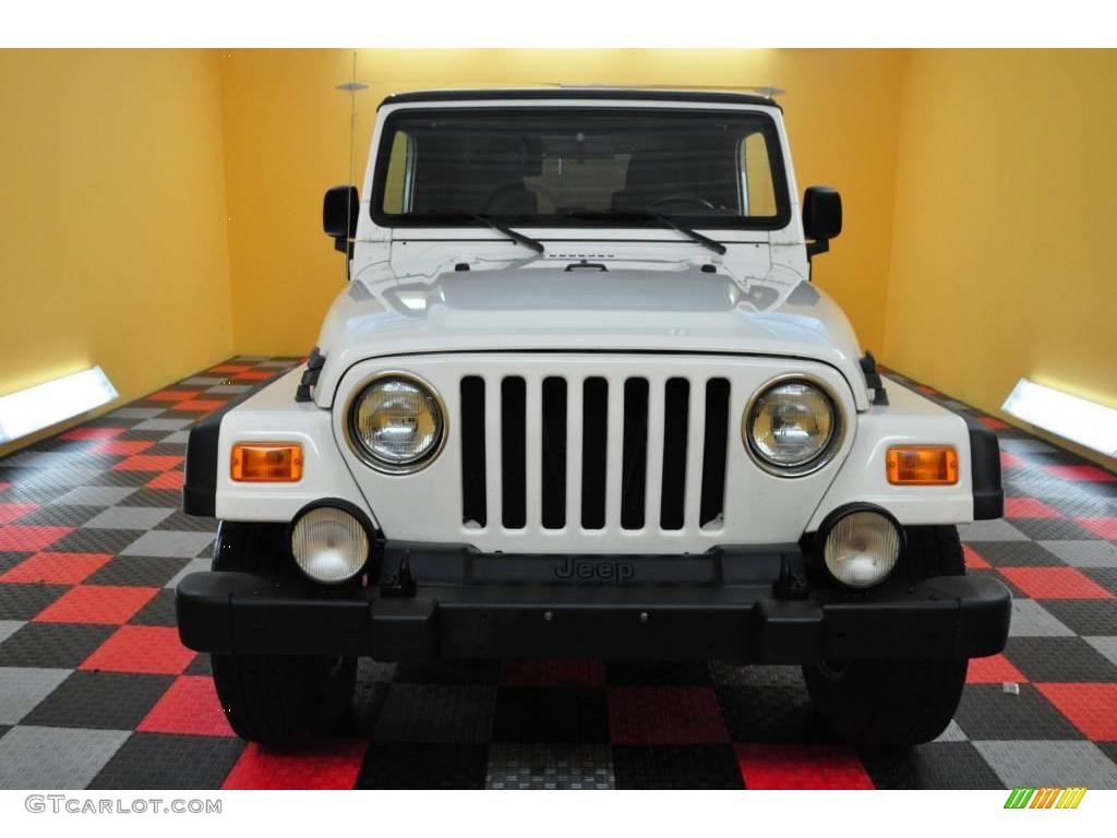 2006 Wrangler Sport 4x4 Golden Eagle - Stone White / Dark Slate Gray photo #2