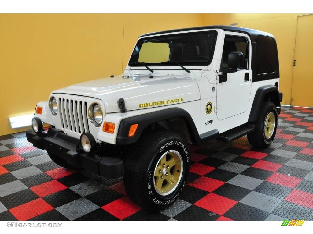 2006 Wrangler Sport 4x4 Golden Eagle - Stone White / Dark Slate Gray photo #3