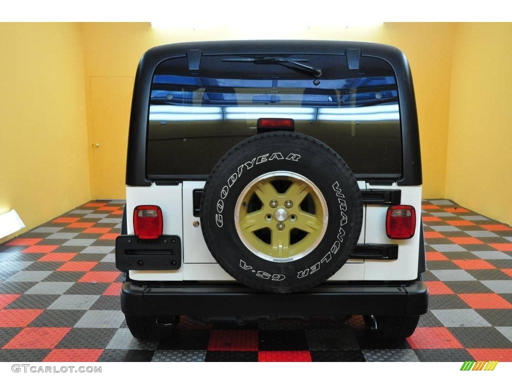 2006 Wrangler Sport 4x4 Golden Eagle - Stone White / Dark Slate Gray photo #5