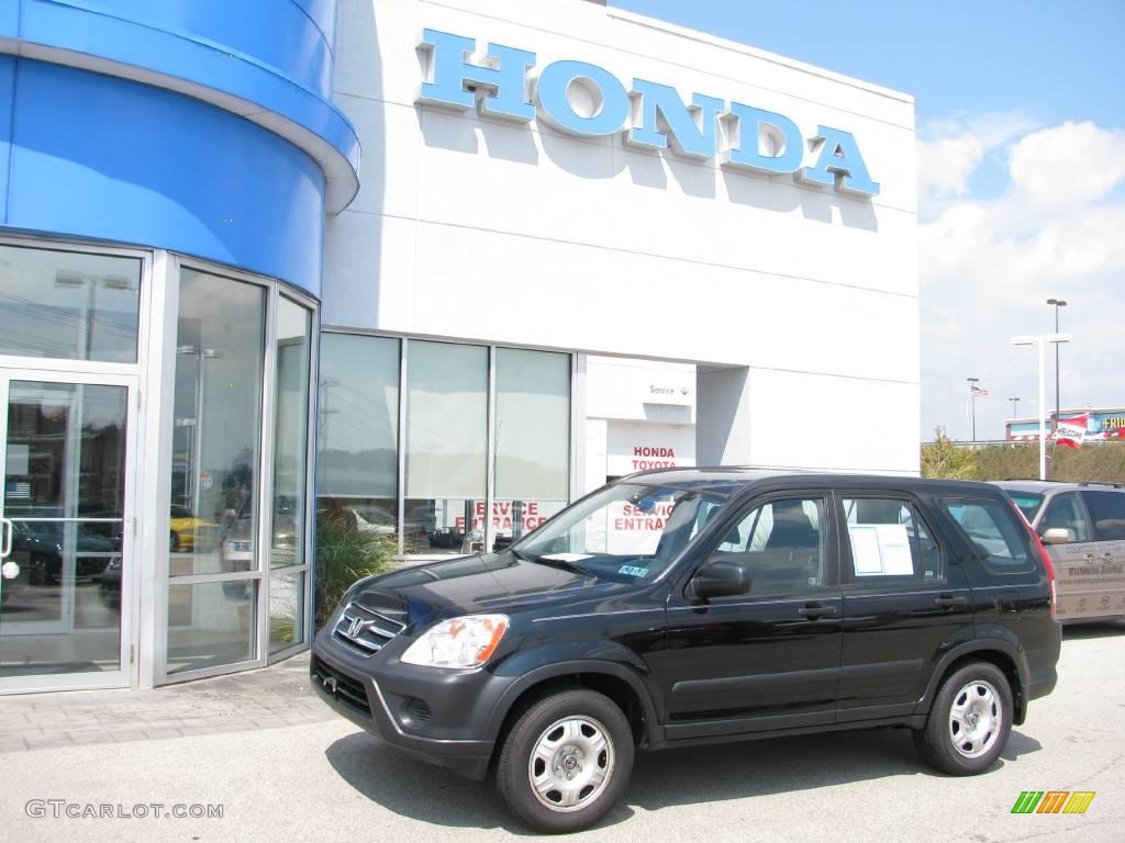 2005 CR-V LX - Nighthawk Black Pearl / Black photo #1