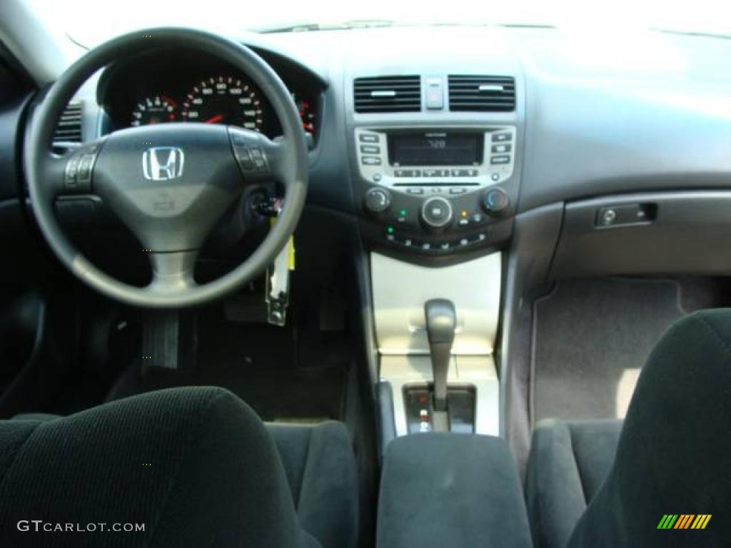 2006 Accord EX Coupe - Nighthawk Black Pearl / Black photo #9