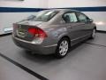 2008 Galaxy Gray Metallic Honda Civic LX Sedan  photo #4