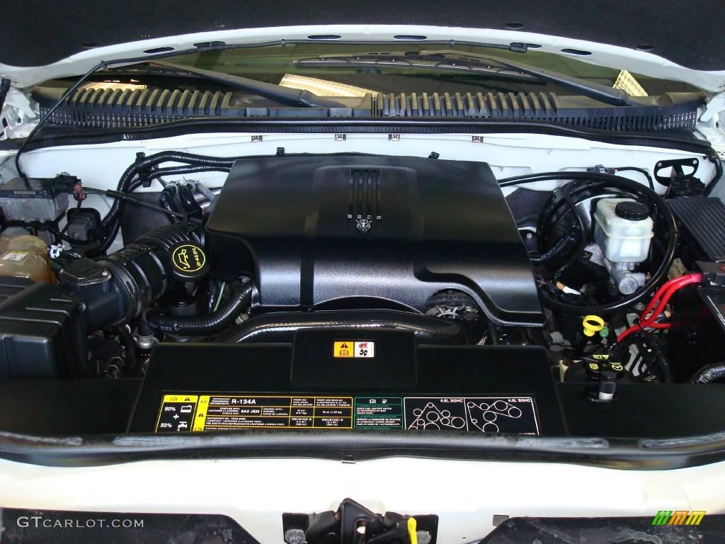 2003 Explorer Limited 4x4 - Ceramic White Tri Coat / Midnight Gray photo #21