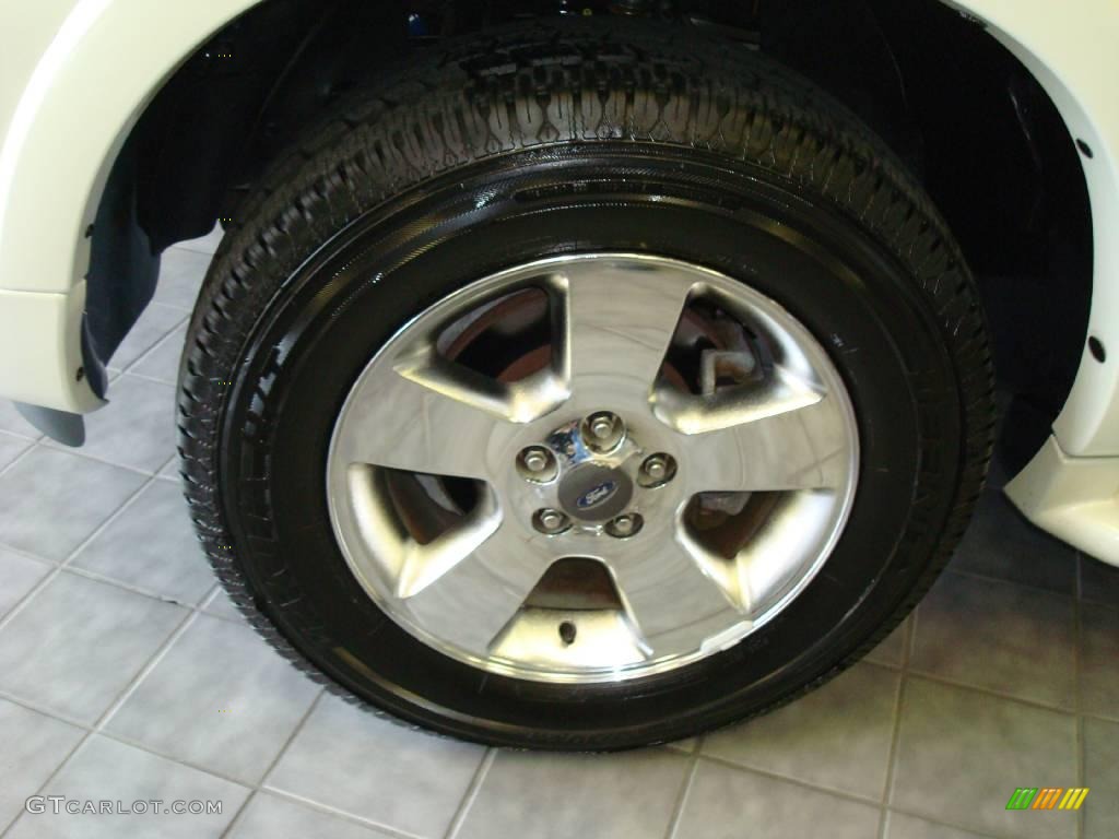 2003 Explorer Limited 4x4 - Ceramic White Tri Coat / Midnight Gray photo #24