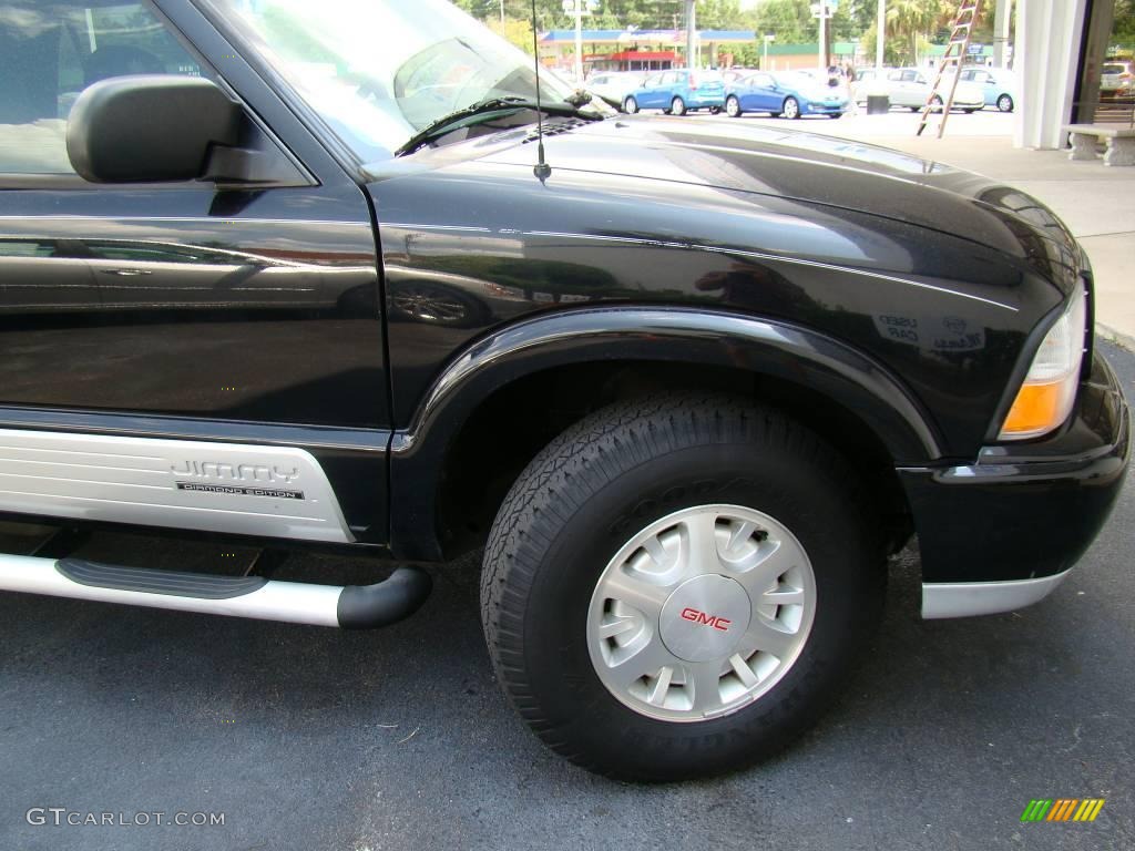 2000 Jimmy Diamond Edition 4x4 - Black Onyx / Graphite photo #23