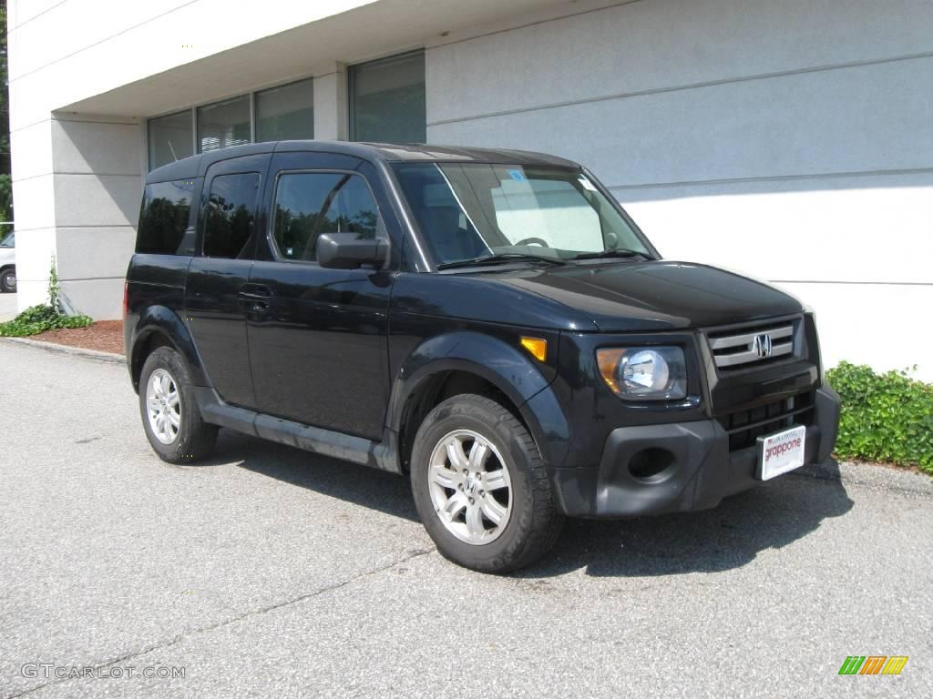 2008 Element EX AWD - Nighthawk Black Pearl / Titanium/Black photo #1