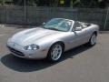 Platinum Silver Metallic 2001 Jaguar XK XK8 Convertible