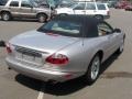 2001 Platinum Silver Metallic Jaguar XK XK8 Convertible  photo #5