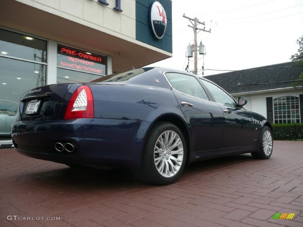 2009 Quattroporte  - Blu Nettuno (Blue) / Sabbia photo #2