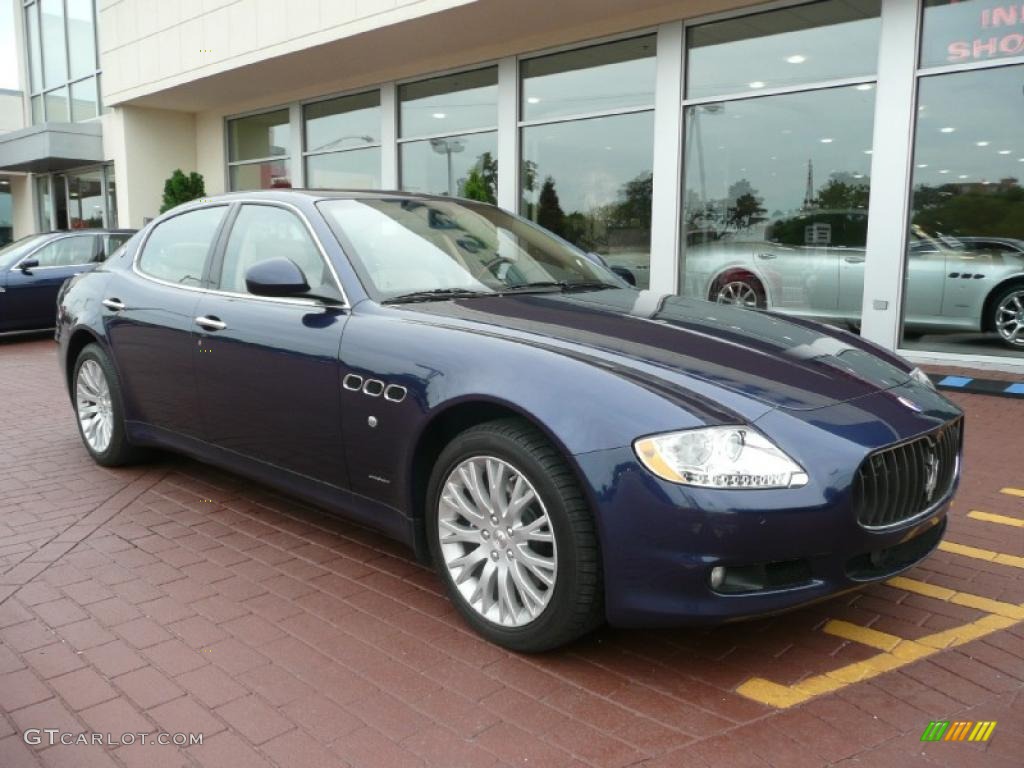 2009 Quattroporte  - Blu Nettuno (Blue) / Sabbia photo #3