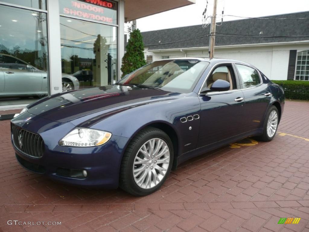 2009 Quattroporte  - Blu Nettuno (Blue) / Sabbia photo #5