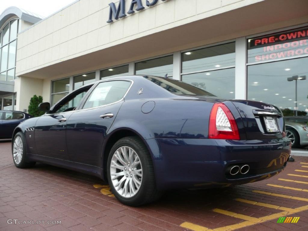 2009 Quattroporte  - Blu Nettuno (Blue) / Sabbia photo #6