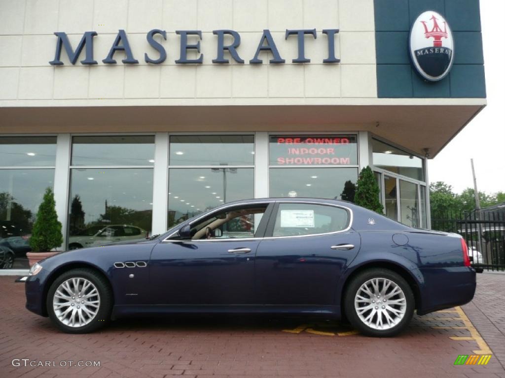 2009 Quattroporte  - Blu Nettuno (Blue) / Sabbia photo #7