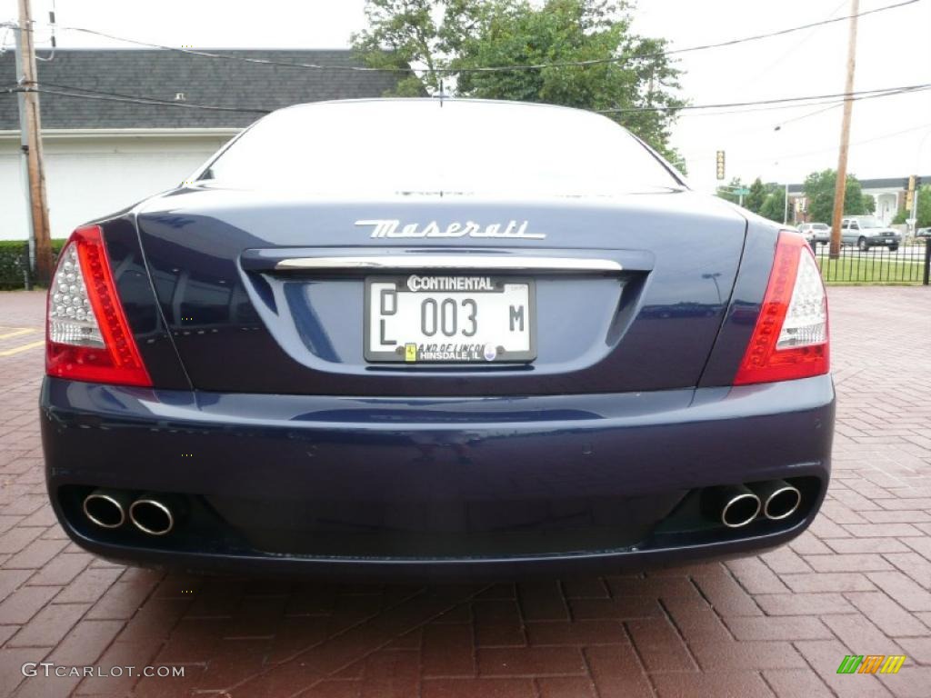 2009 Quattroporte  - Blu Nettuno (Blue) / Sabbia photo #10