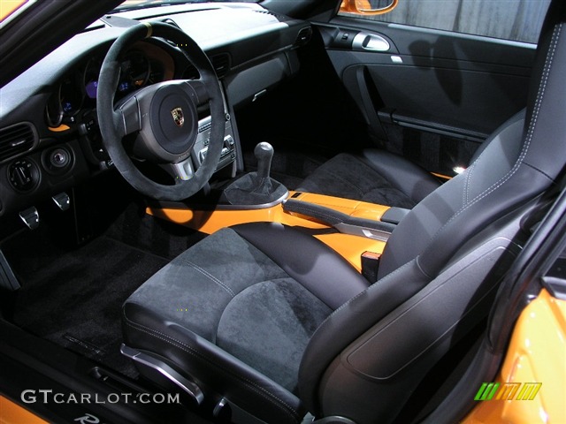 2008 911 GT3 RS - Orange / Black photo #6