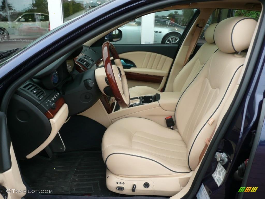 2009 Quattroporte  - Blu Nettuno (Blue) / Sabbia photo #13