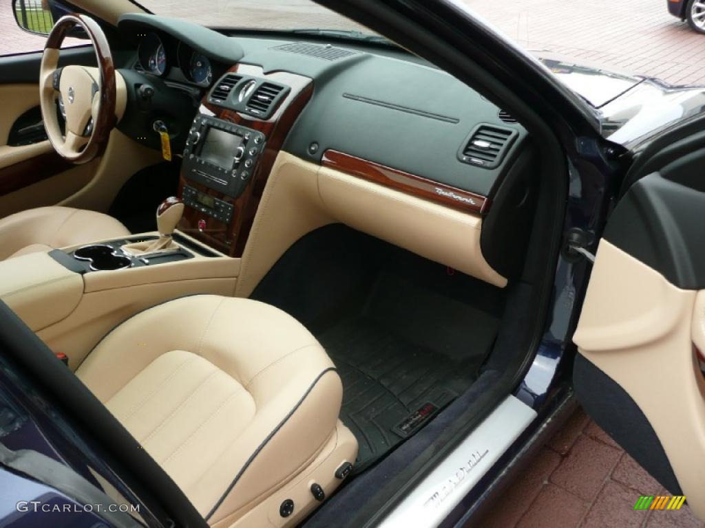 2009 Quattroporte  - Blu Nettuno (Blue) / Sabbia photo #23