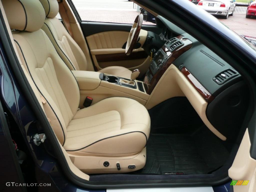 2009 Quattroporte  - Blu Nettuno (Blue) / Sabbia photo #24