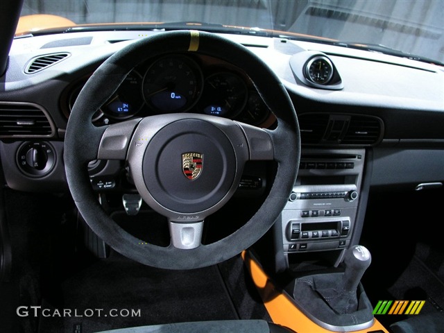 2008 911 GT3 RS - Orange / Black photo #7