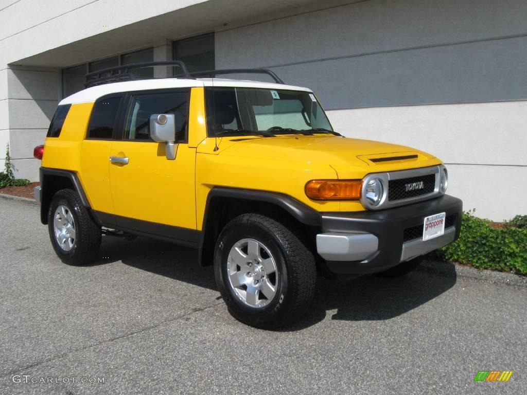 2007 FJ Cruiser 4WD - Sun Fusion / Dark Charcoal photo #1