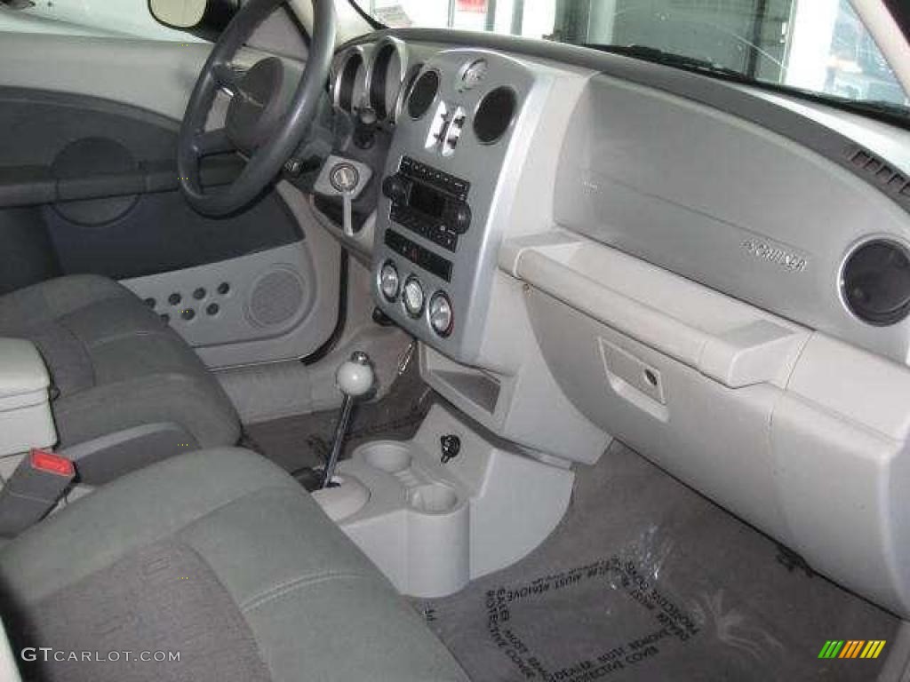 2006 PT Cruiser Touring - Cool Vanilla White / Pastel Slate Gray photo #7