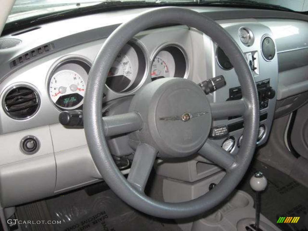 2006 PT Cruiser Touring - Cool Vanilla White / Pastel Slate Gray photo #16