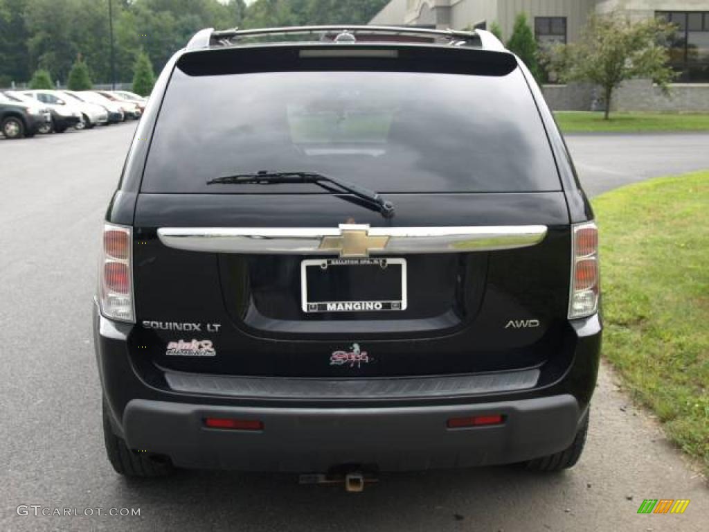 2005 Equinox LT AWD - Black / Light Gray photo #5